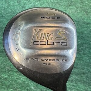 Vintage King Cobra Offset 5 Wood Steel Shaft S Firm Mens Right Hand Golf Club
